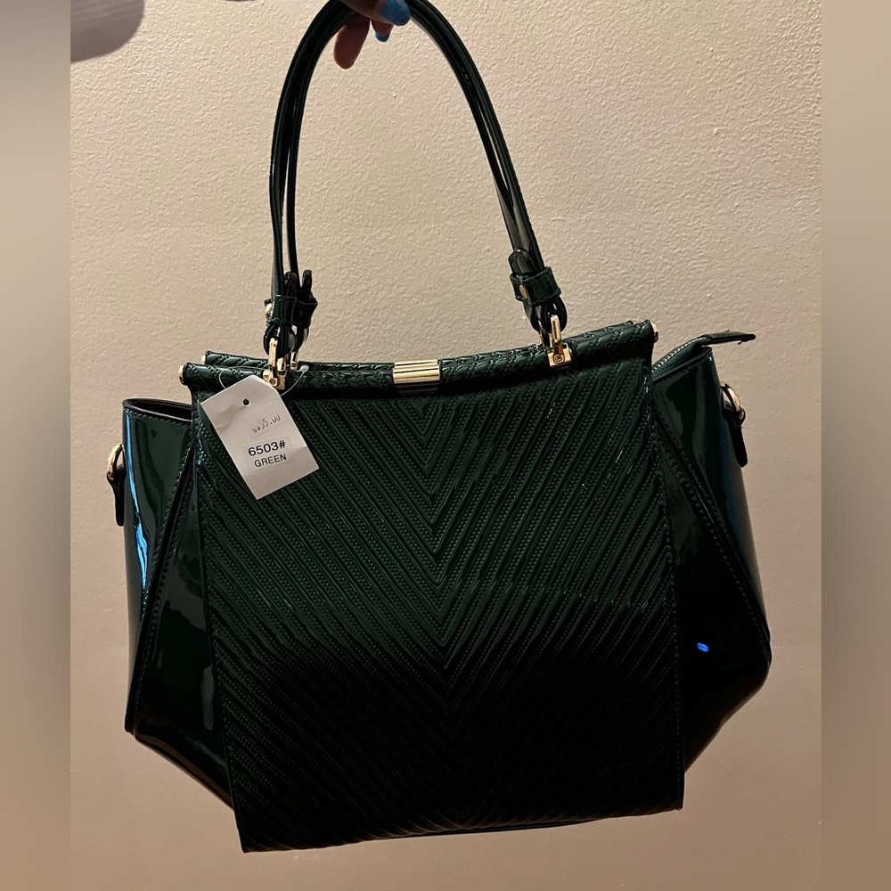 Emerald Green Handbag